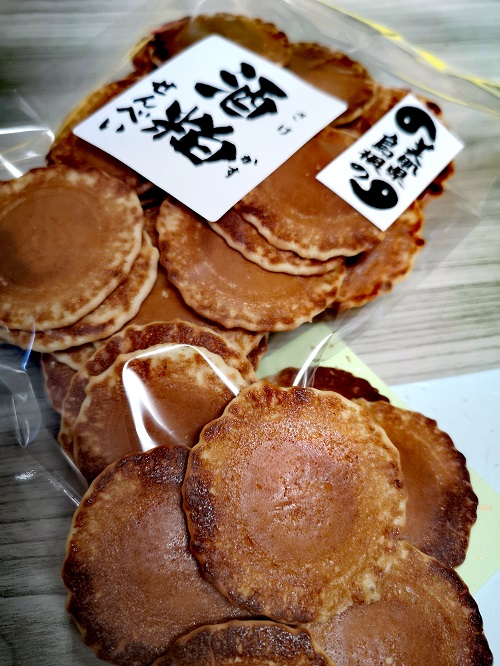 手作りせんべい