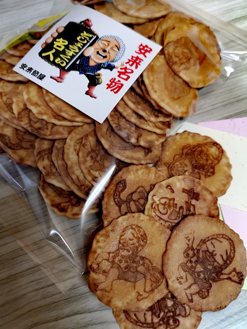 手作りせんべい
