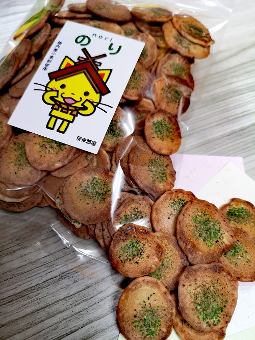 手作りせんべい